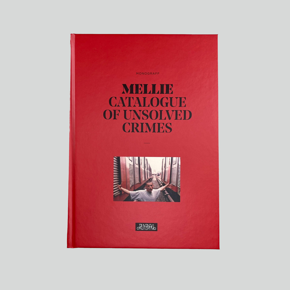 Catalogue of Unsolved Crimes, front of the red hardcover