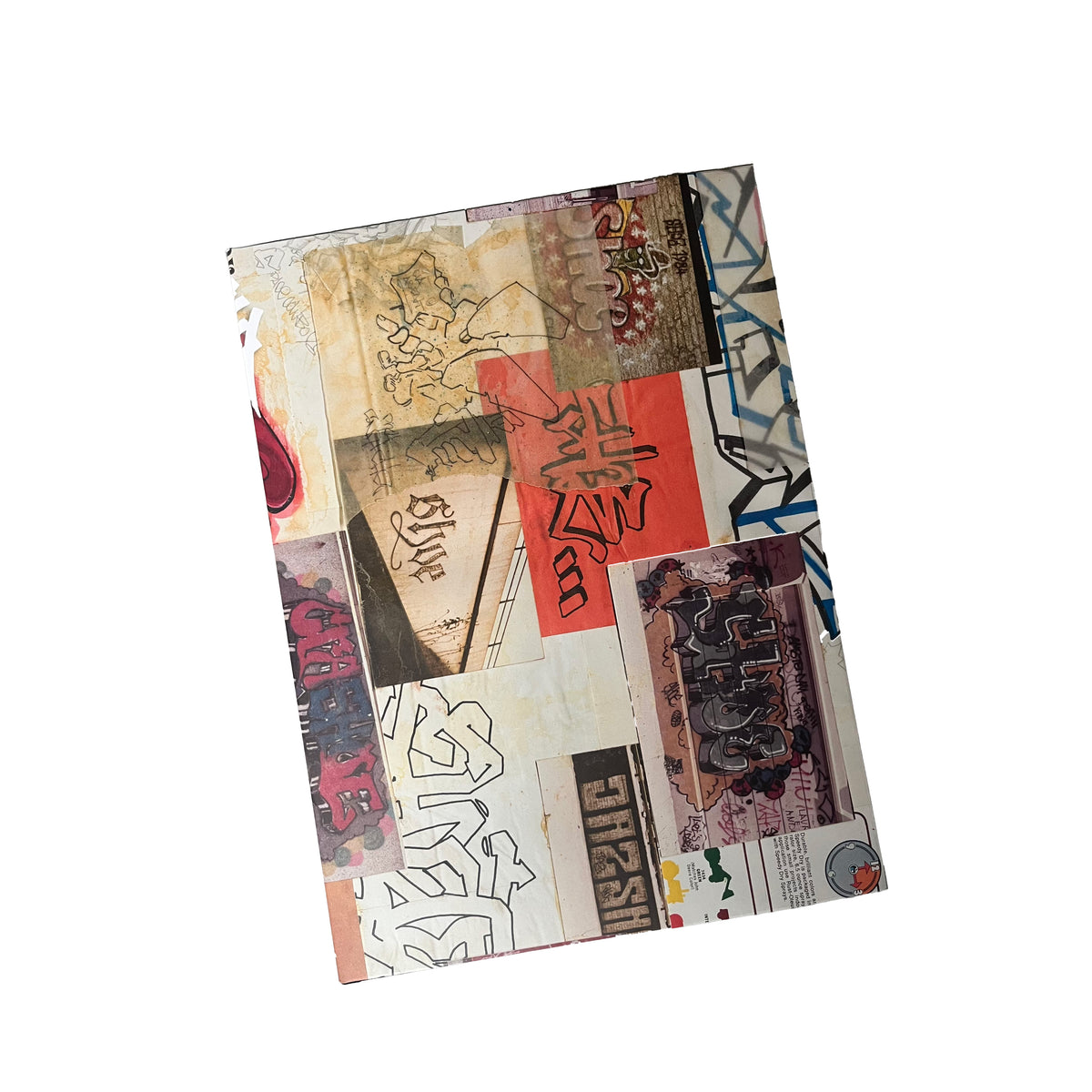 Shoe's Black Book Special Edition, slipcase with a collage of black book pages