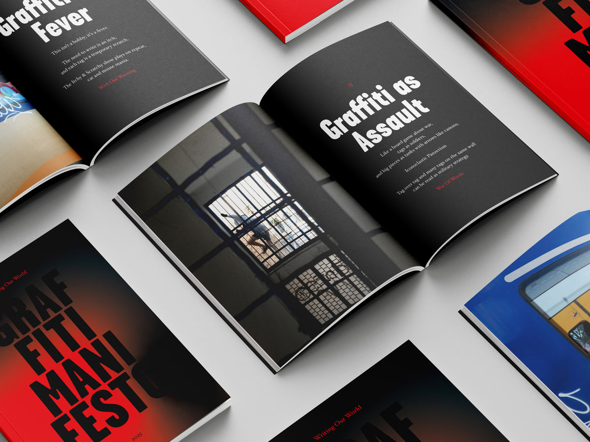 Writing Our World, several copies with open spreads and covers laid out